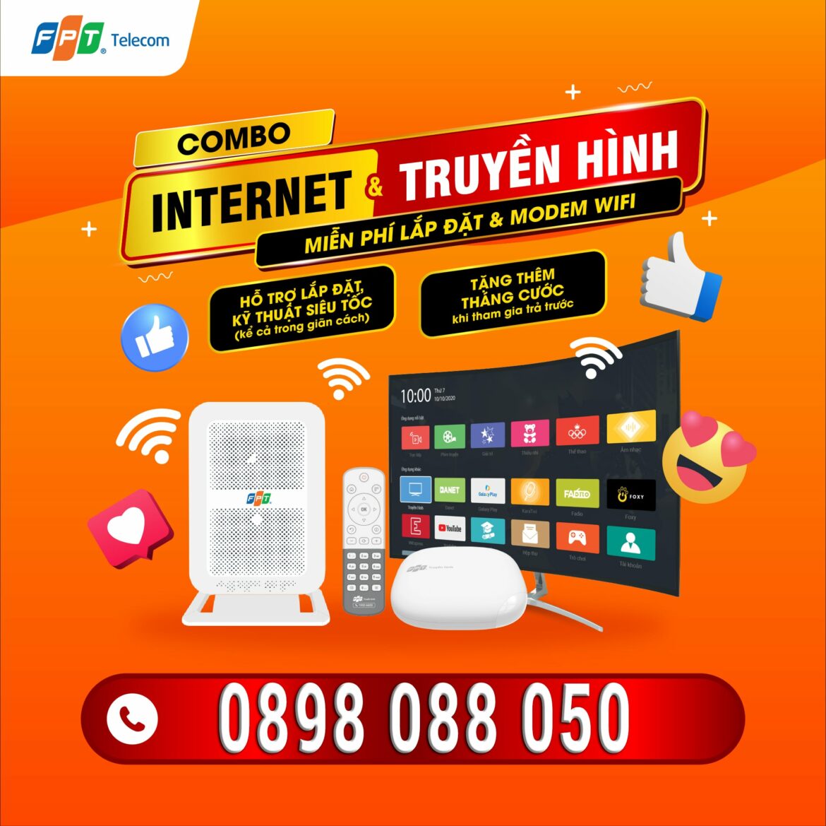 Lắp mạng FPT nhanh chóng gọi ngay: 0898.088.050