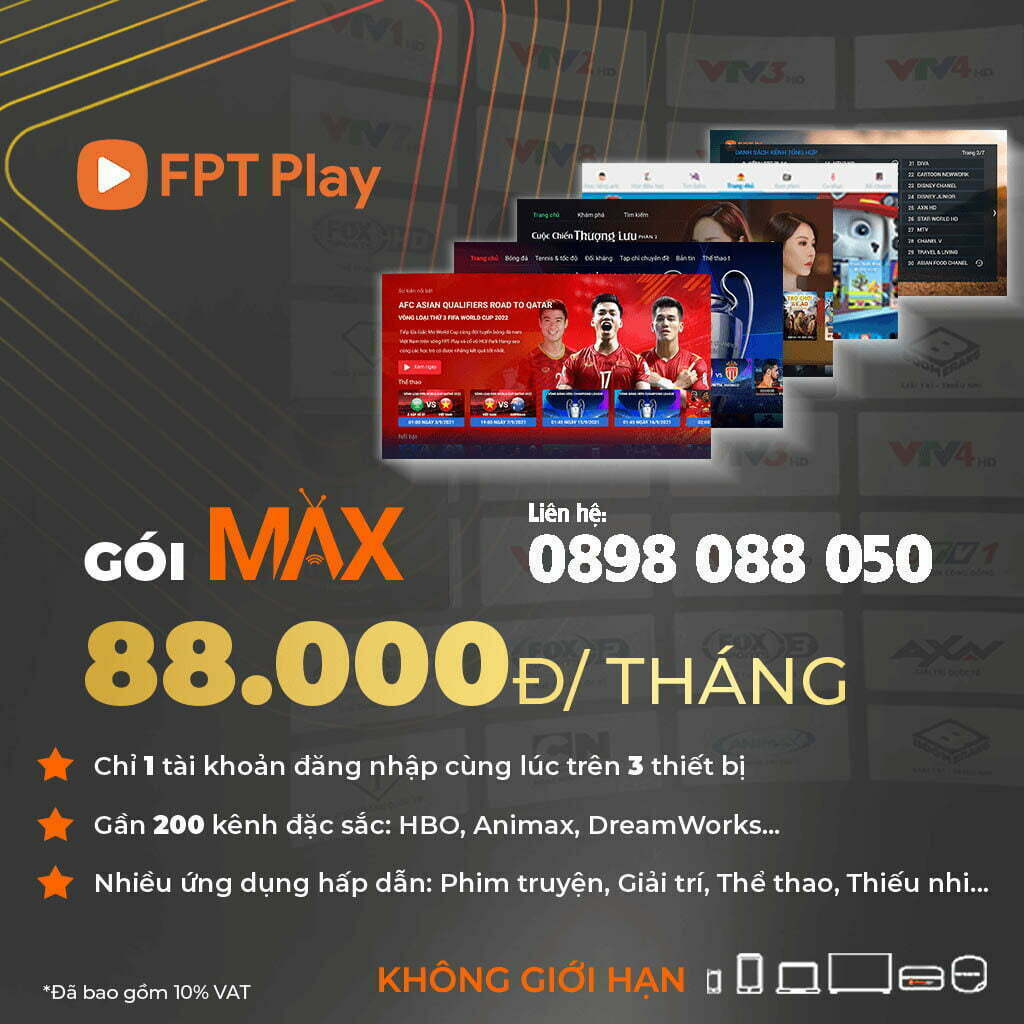 goi max fpt play